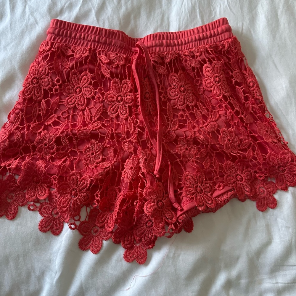 Stella Luce Vibrant Persimmon Shorts